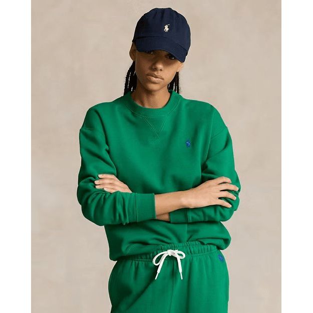 RALPH LAUREN Fleece Crewneck Sweatshirt