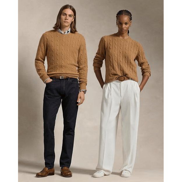 RALPH LAUREN The Iconic Cable-Knit Cashmere Jumper