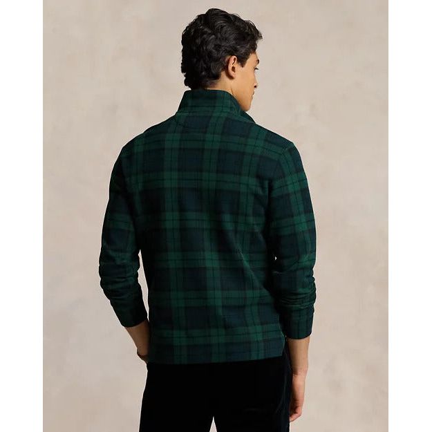 RALPH LAUREN Plaid Estate-Rib Pullover