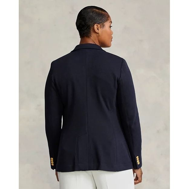 RALPH LAUREN Double-Knit Jacquard Blazer