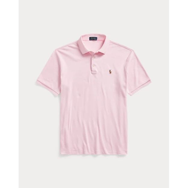 POLO RALPH LAUREN CUSTOM SLIM FIT SOFT COTTON POLO SHIRT - Yooto