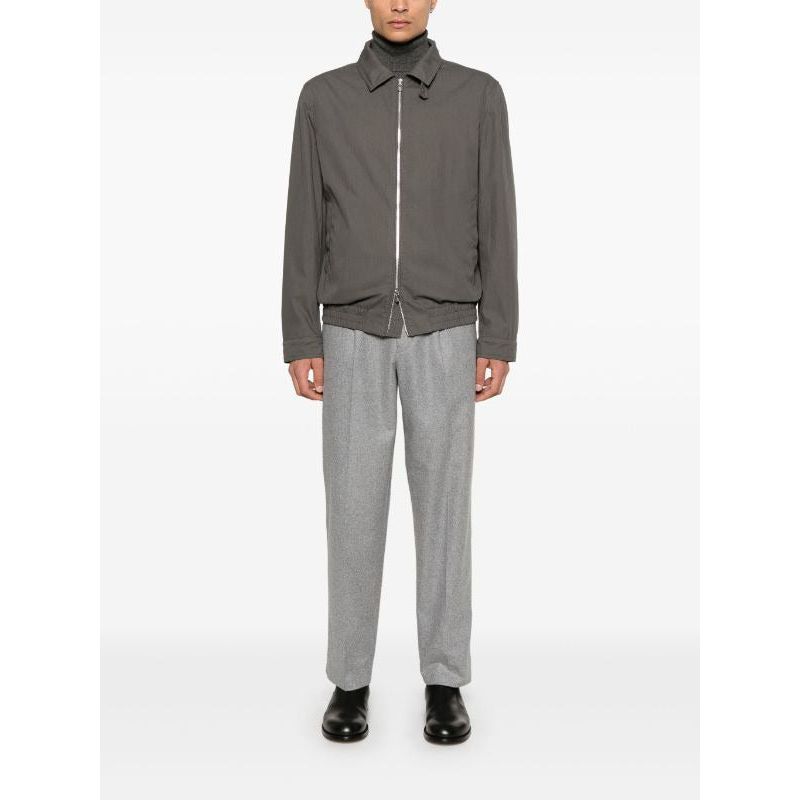 ZEGNA WOOL AND CASHMERE PANTS