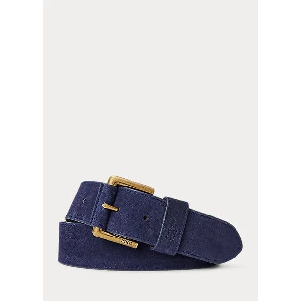 POLO RALPH LAUREN SIGNATURE PONY SUEDE BELT - Yooto