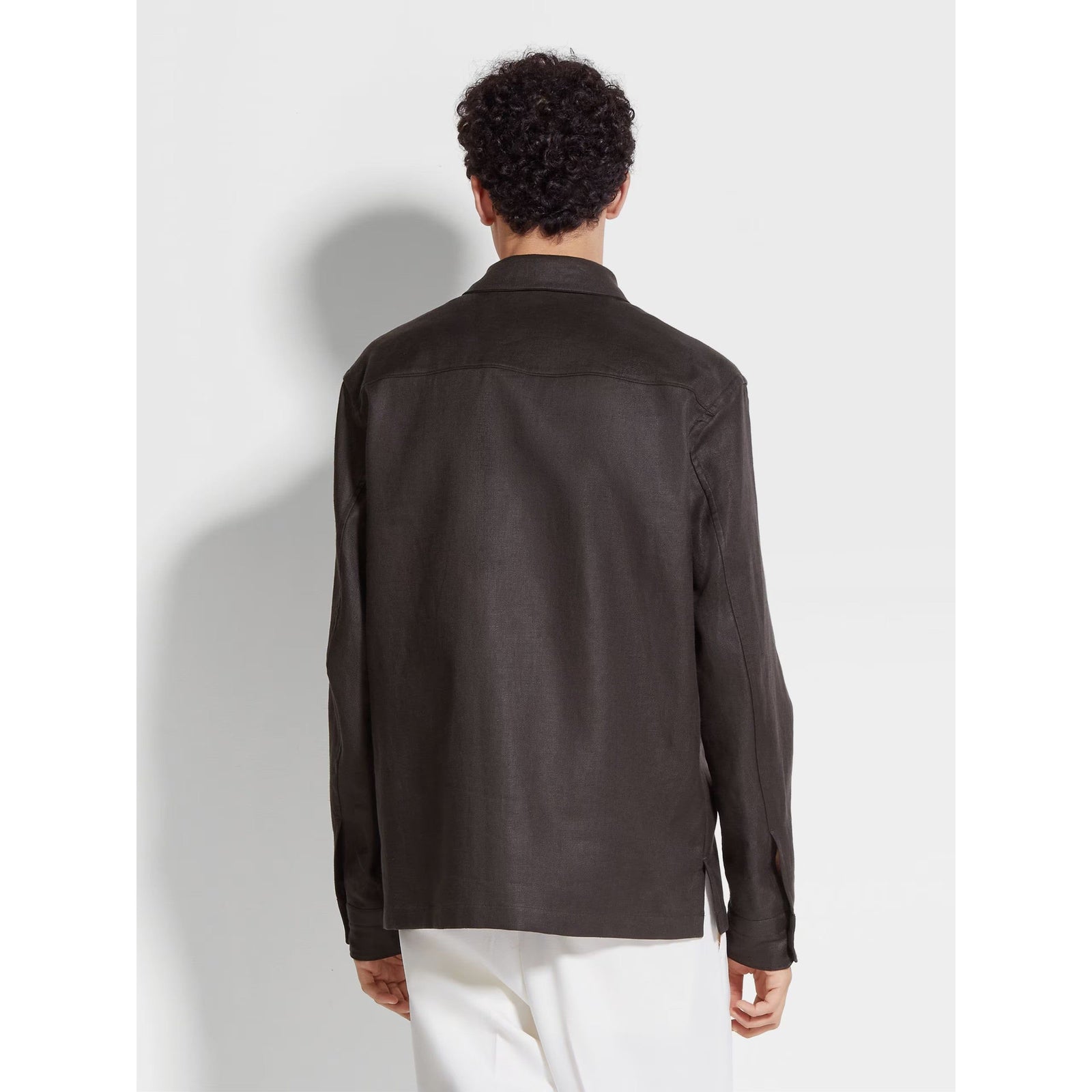 ZEGNA OASI LINO OVERSHIRT