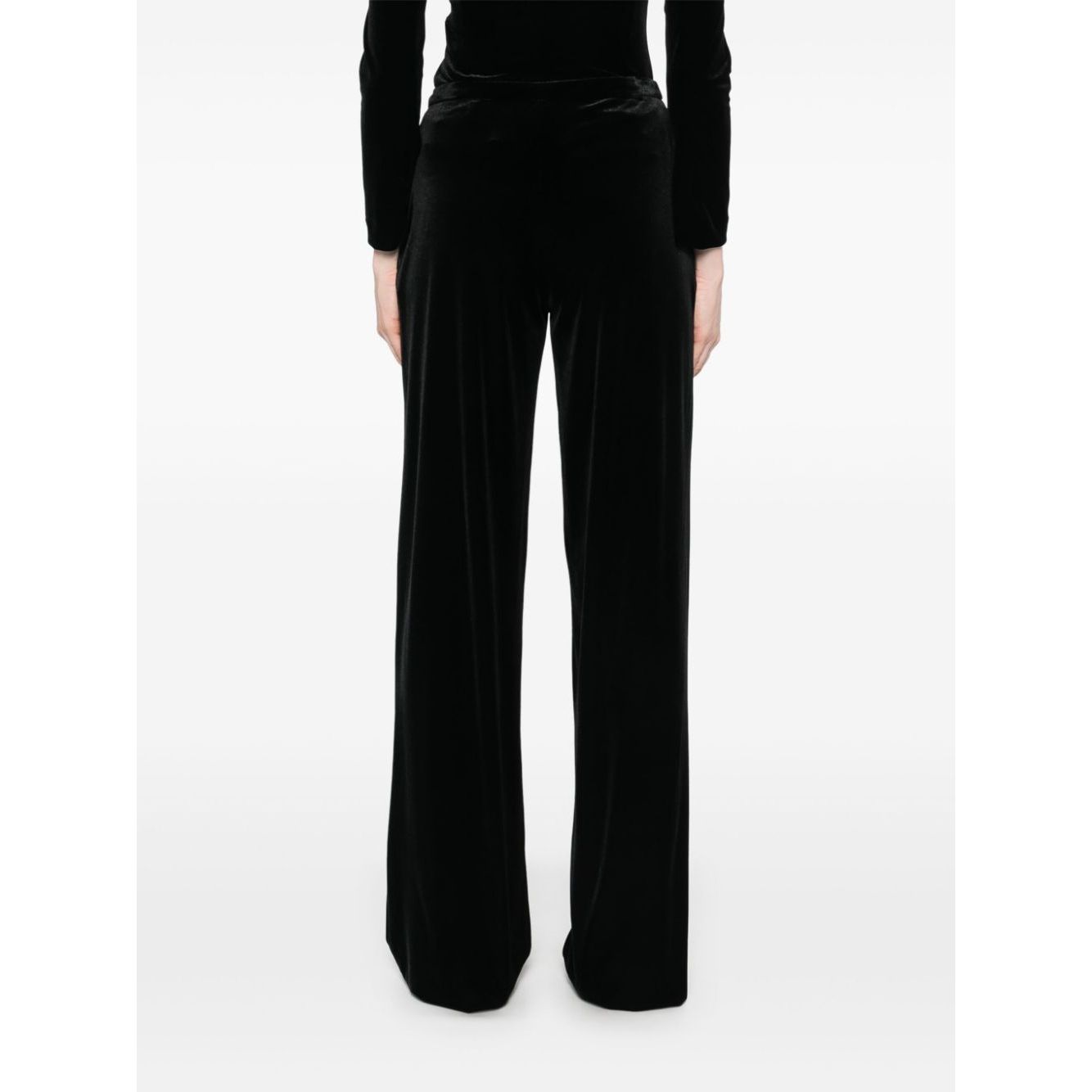 EMPORIO ARMANI velvet trousers