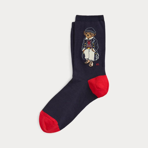 Load image into Gallery viewer, RALPH LAUREN Polo Bear Cotton-Blend Trouser Socks
