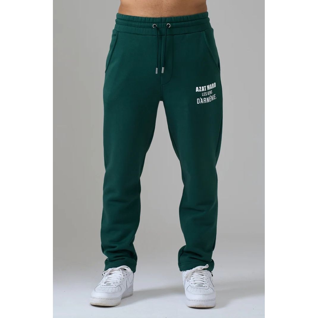 AZAT MARD LES GENS WASHED NAVY JOGGERS