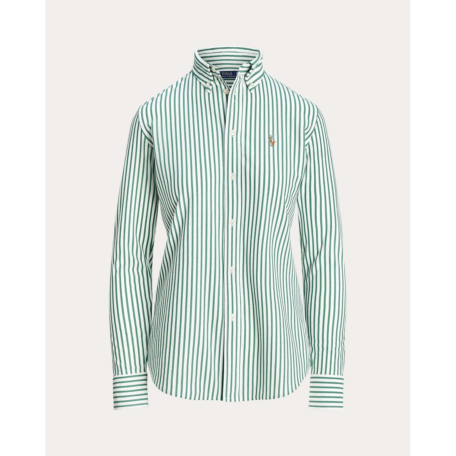 POLO RALPH LAUREN STRIPED OXFORD COTTON SHIRT