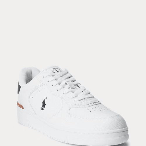 Load image into Gallery viewer, RALPH LAUREN Masters Court Leather Trainer
