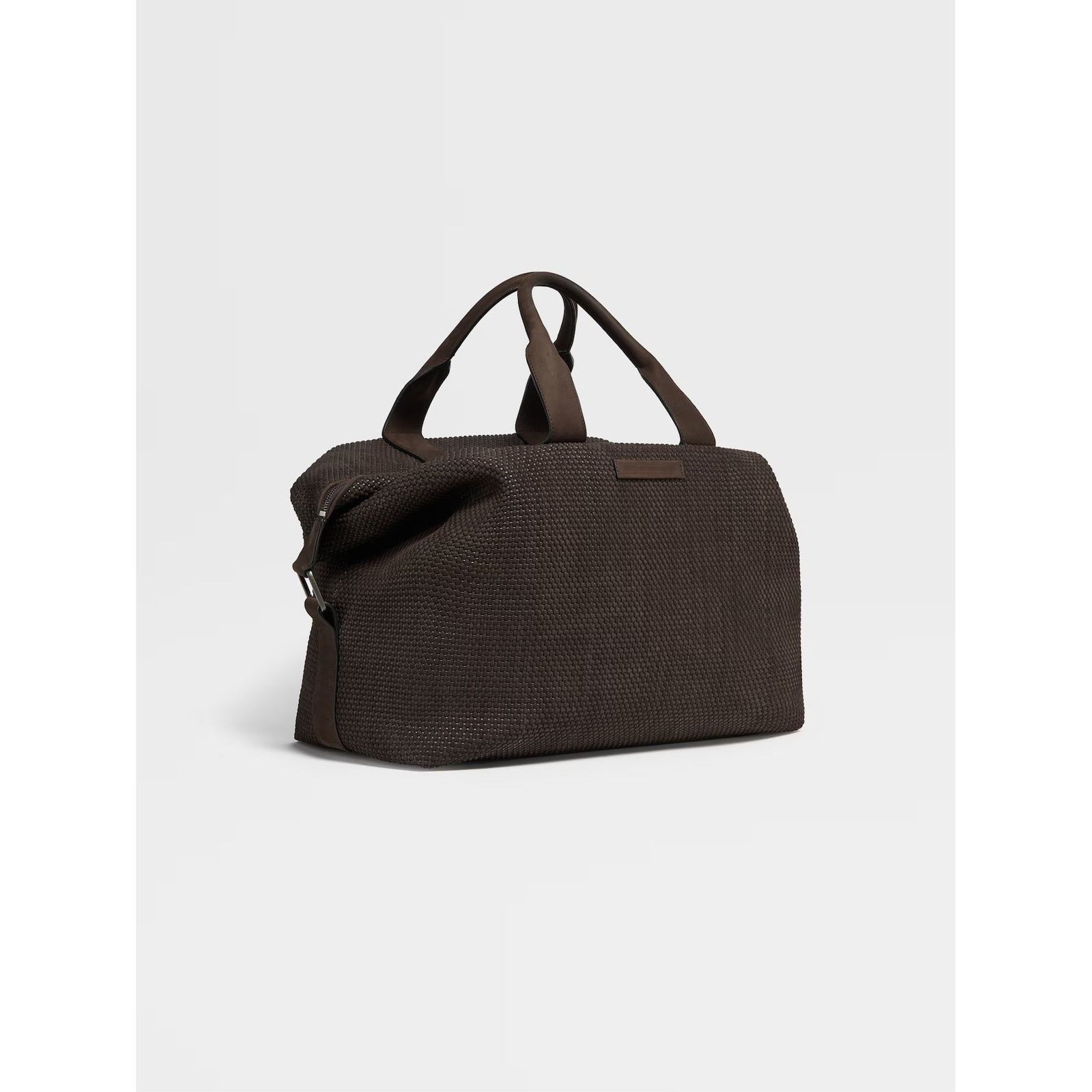 ZEGNA Dark Brown PELLETESSUTA™ Nubuck Holdall