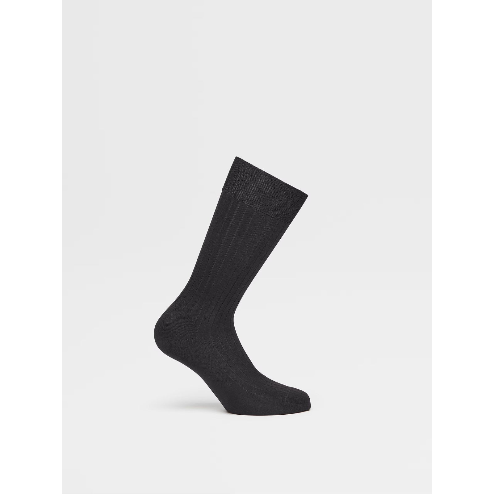 ZEGNA NAVY BLUE COTTON SOCKS