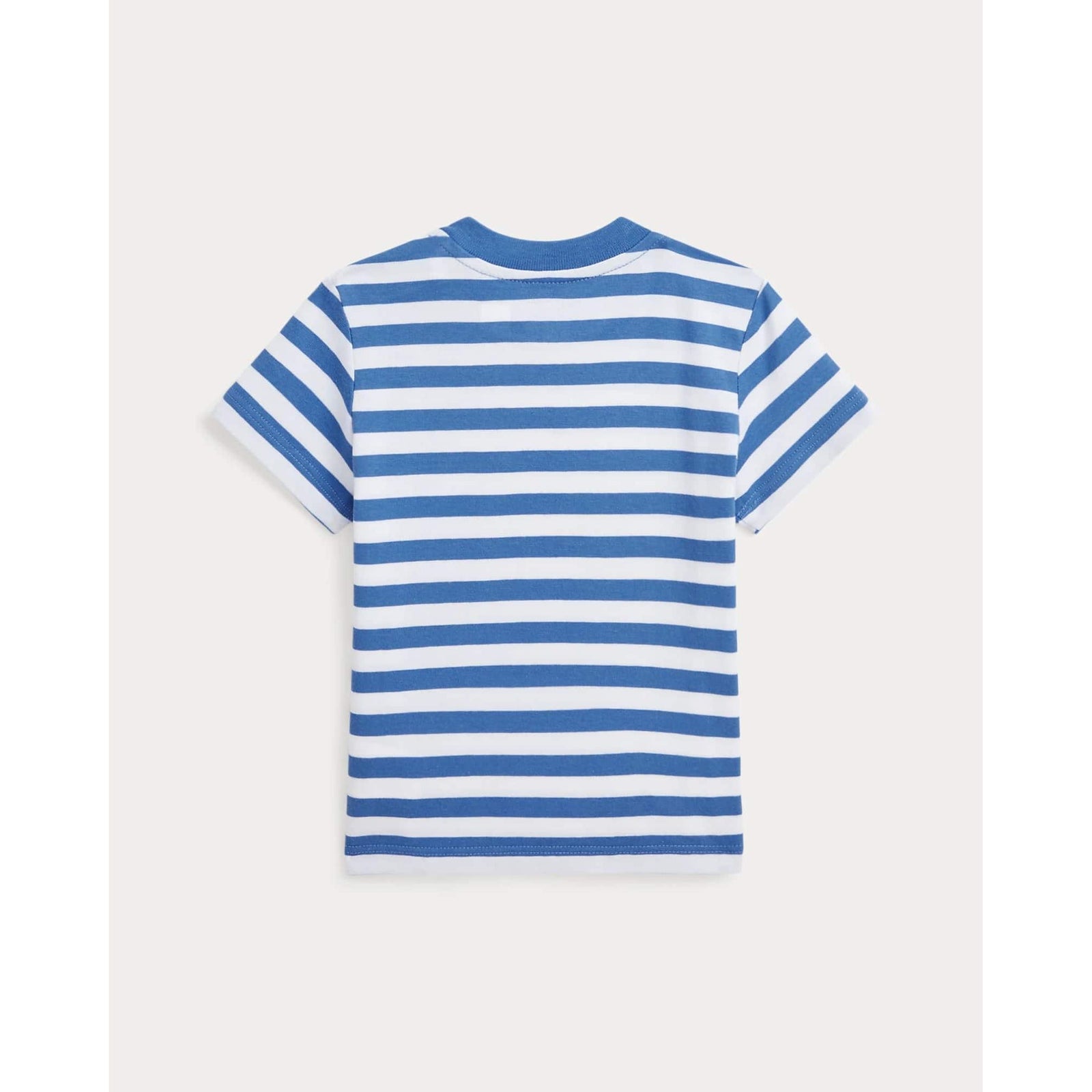 POLO RALPH LAUREN POLO BEAR STRIPED COTTON JERSEY T-SHIRT - Yooto