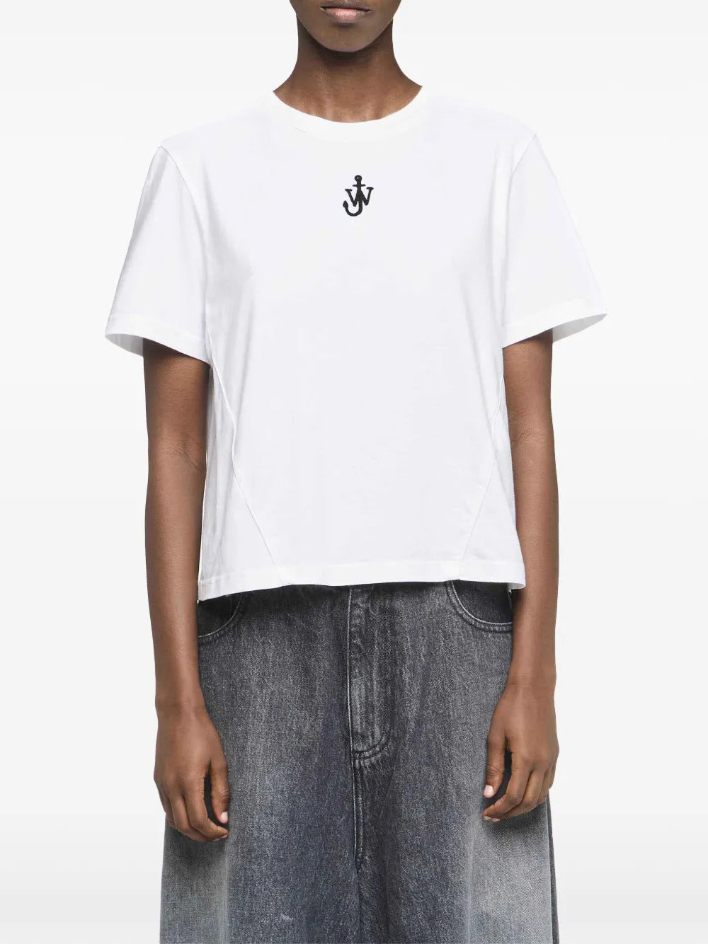 JW Anderson Anchor-embroidered T-shirt