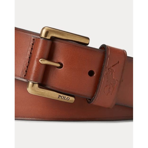 RALPH LAUREN Leather Dress Belt