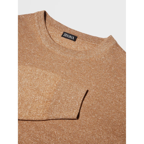 Load image into Gallery viewer, ZEGNA Mélange Oasi Cashmere Knit Crewneck
