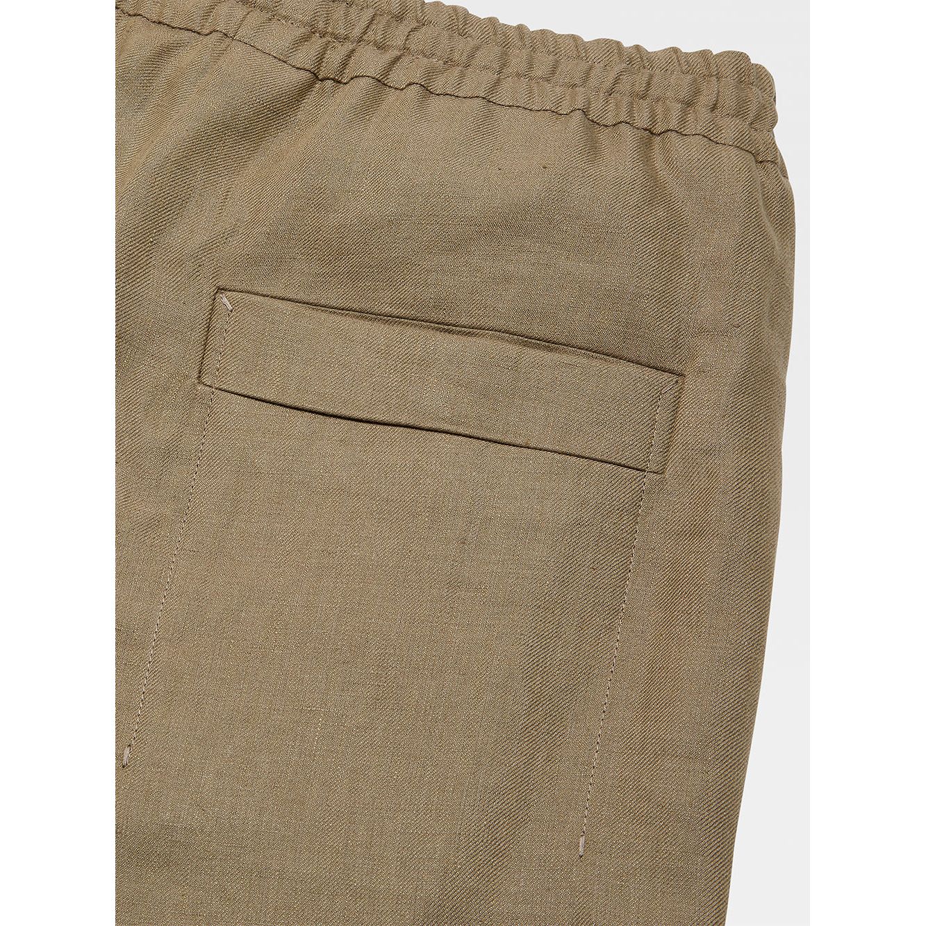 ZEGNA OASI LINO SHORT PANTS