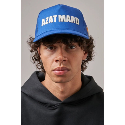 Load image into Gallery viewer, AZAT MARD BLUE IMPACT MESH CAP
