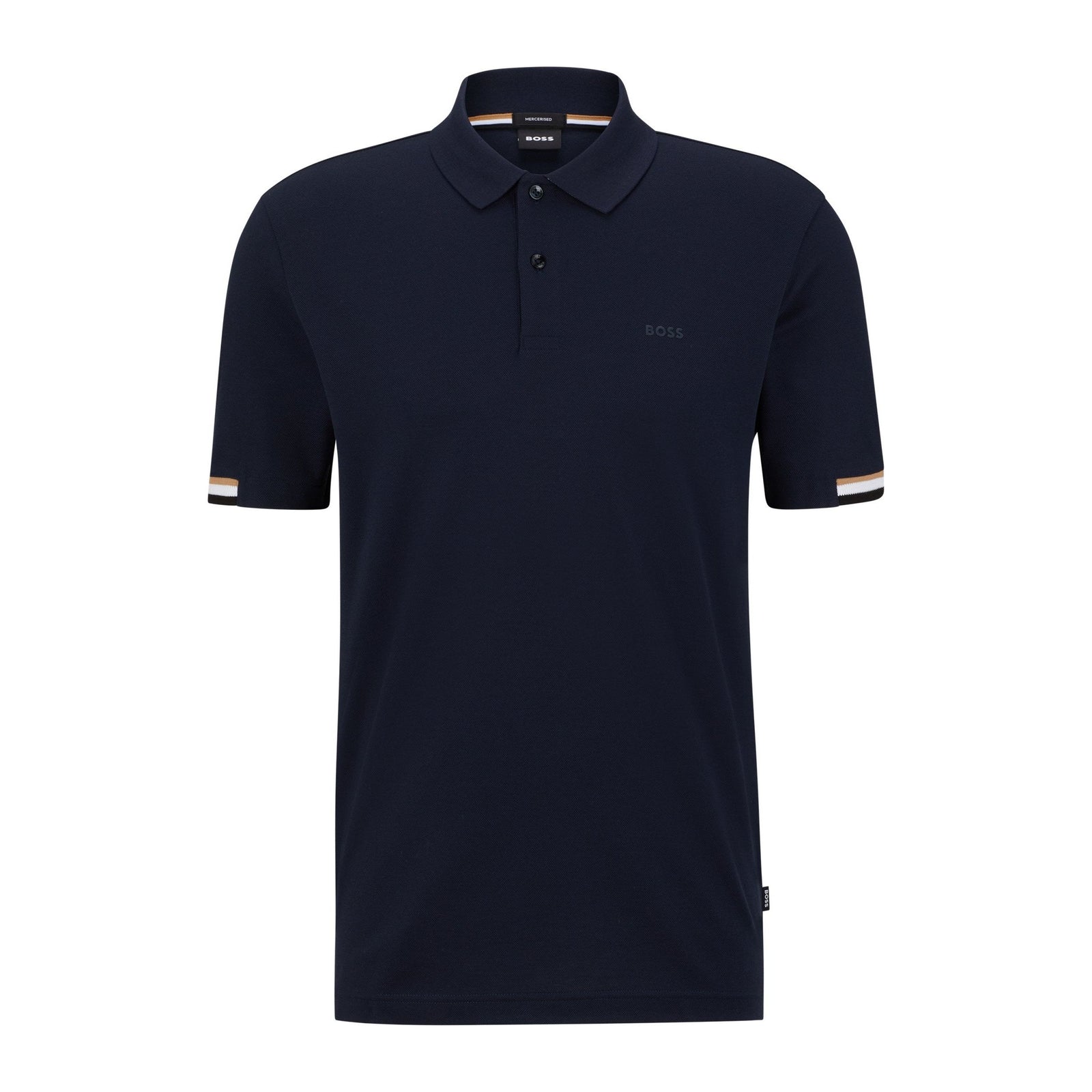 BOSS Polo shirt made of natural cotton with logo