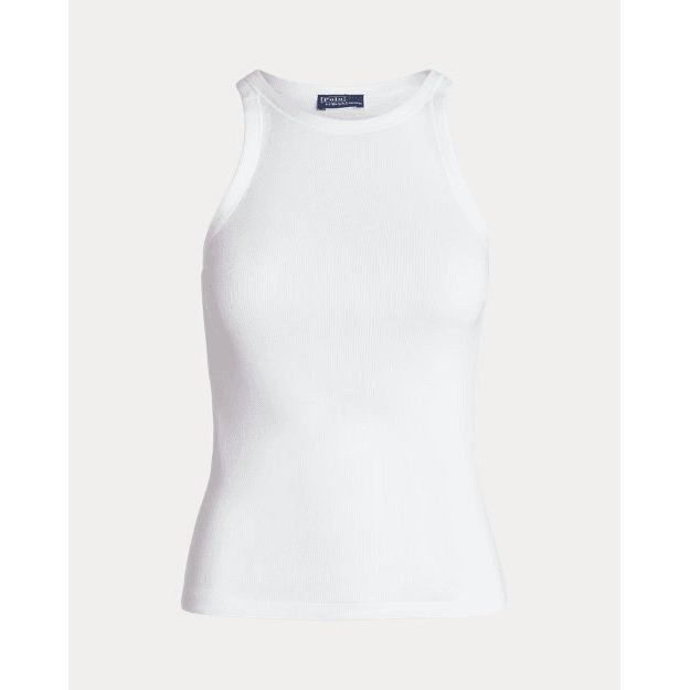 RALPH LAUREN Rib-Knit Cotton Tank