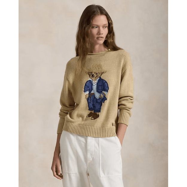 RALPH LAUREN Polo Bear Rollneck Jumper