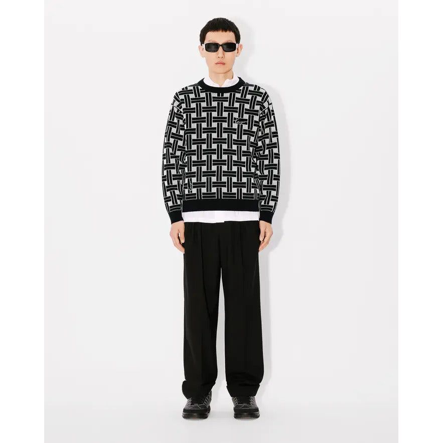 KENZO EMBROIDERED JUMPER