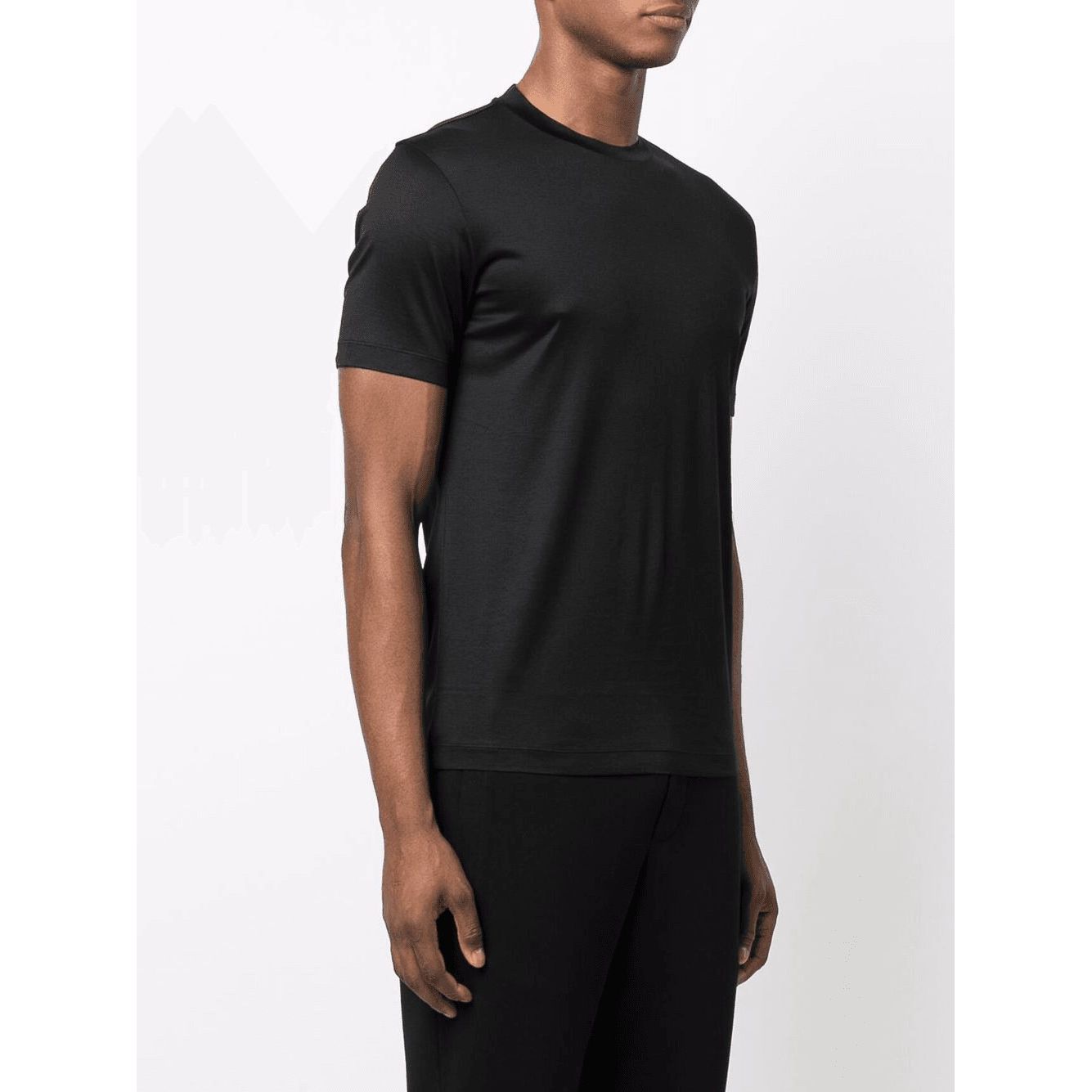 EMPORIO ARMANI logo-patch short-sleeve T-shirt