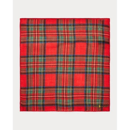 Load image into Gallery viewer, RALPH LAUREN Plaid Wool Pocket Square
