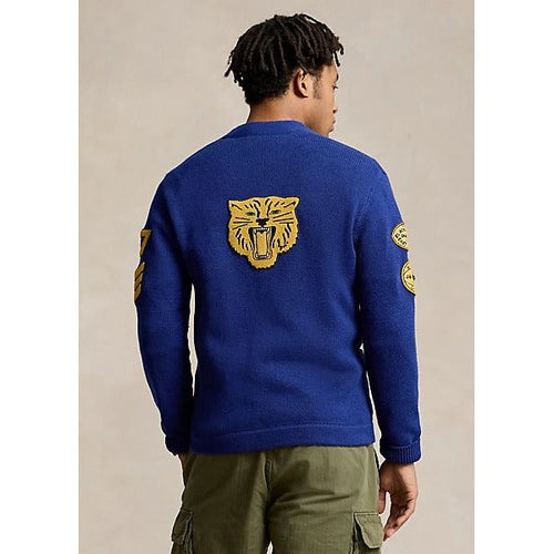 Load image into Gallery viewer, POLO RALPH LAUREN VARSITY-INSPIRED COTTON CARDIGAN - Yooto
