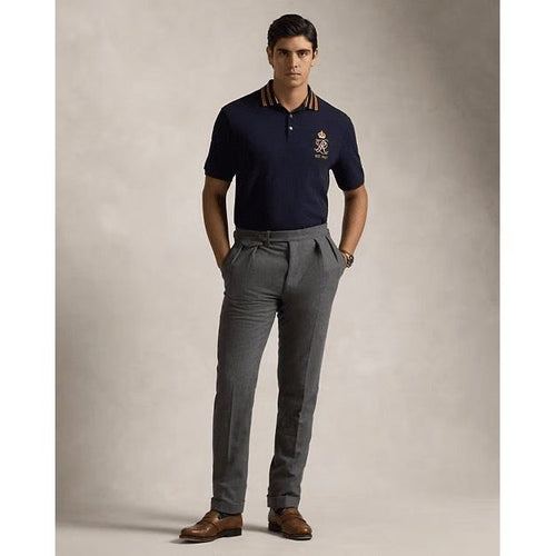 Load image into Gallery viewer, RALPH LAUREN Classic Fit Crest Mesh Polo Shirt
