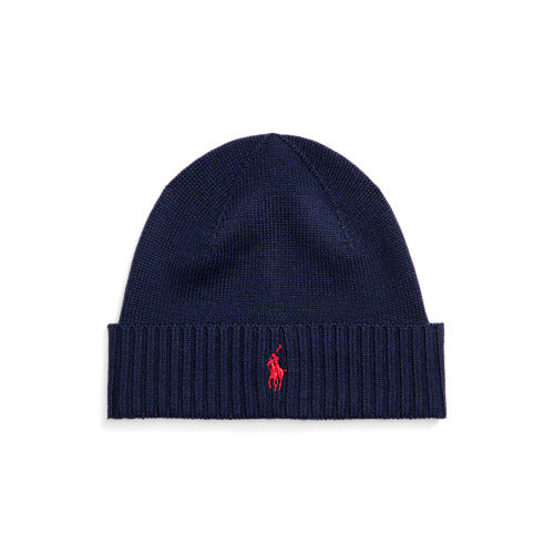 Load image into Gallery viewer, RALPH LAUREN Signature Pony Wool Beanie
