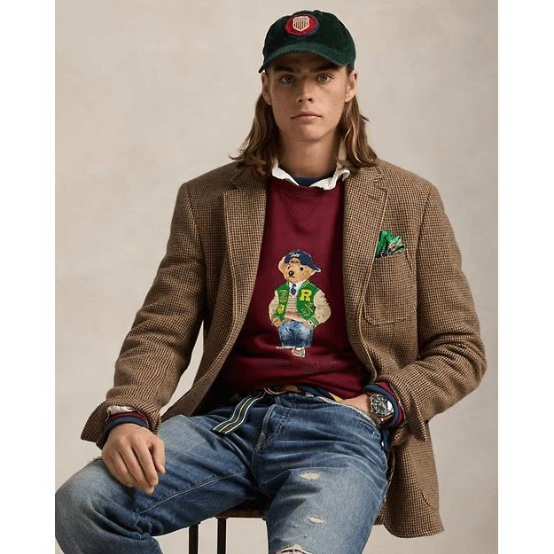 RALPH LAUREN Polo Bear Fleece Sweatshirt