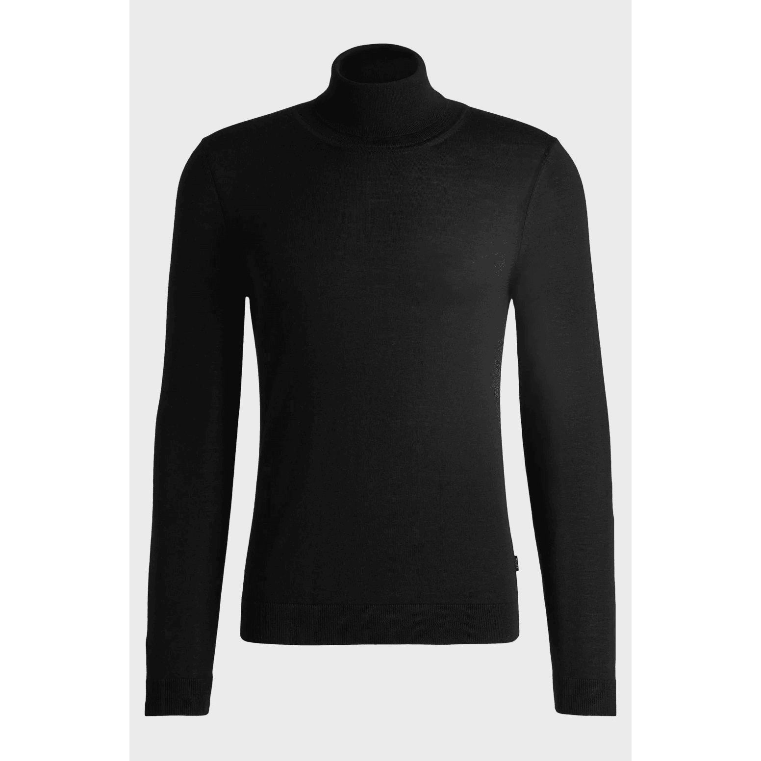 BOSS SLIM-FIT ROLLNECK SWEATER IN MERINO WOOL