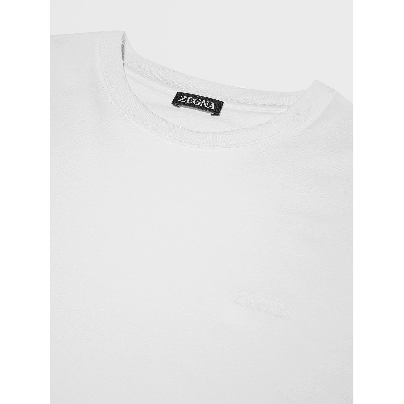 ZEGNA PURE COTTON T-SHIRT