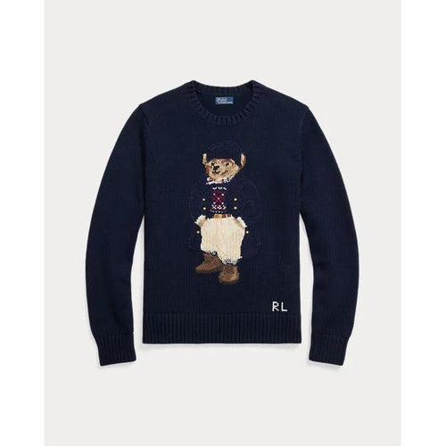 Load image into Gallery viewer, RALPH LAUREN Polo Bear Cotton Crewneck Jumper
