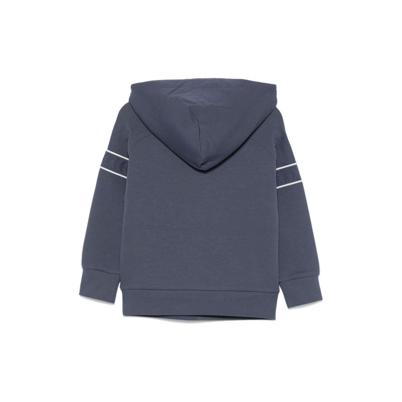 EMPORIO ARMANI embossed-logo hoodie