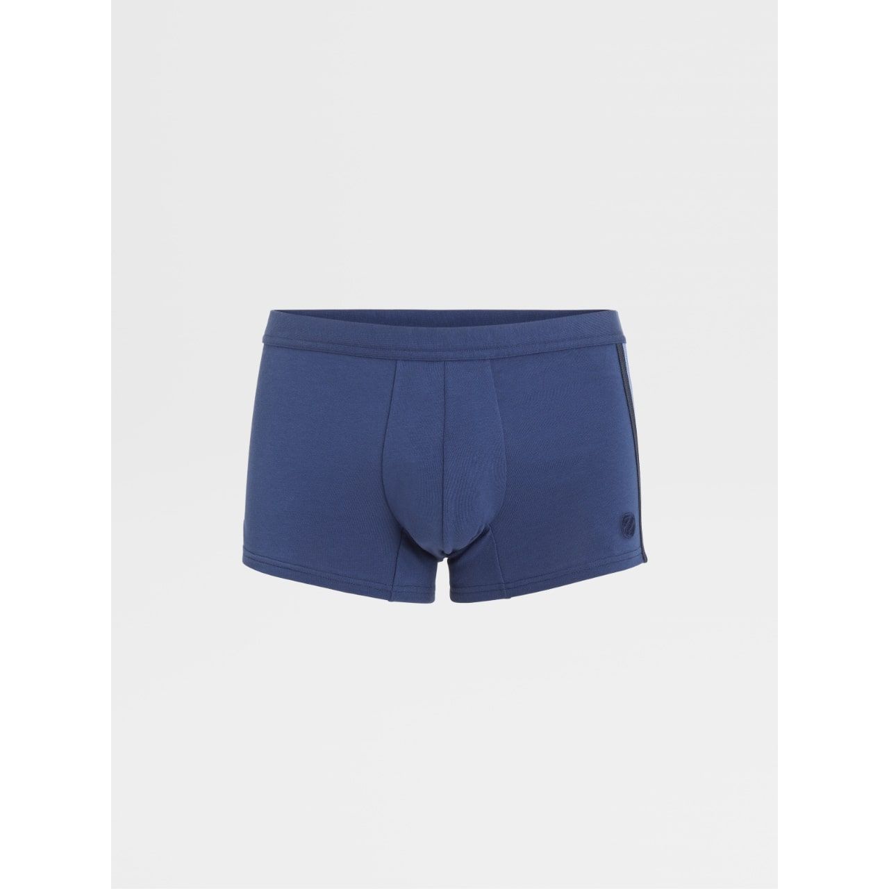 Utility Blue Stretch Cotton Trunks