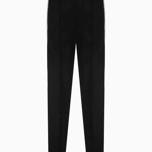 Load image into Gallery viewer, EMPORIO ARMANI Jersey trousers with logo bands
