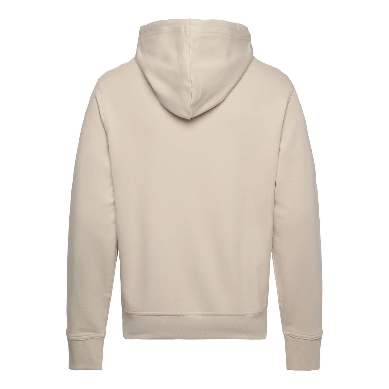 BOSS COTTON-TERRY RELAXED-FIT HOODIE WITH CONTRAST LOGO