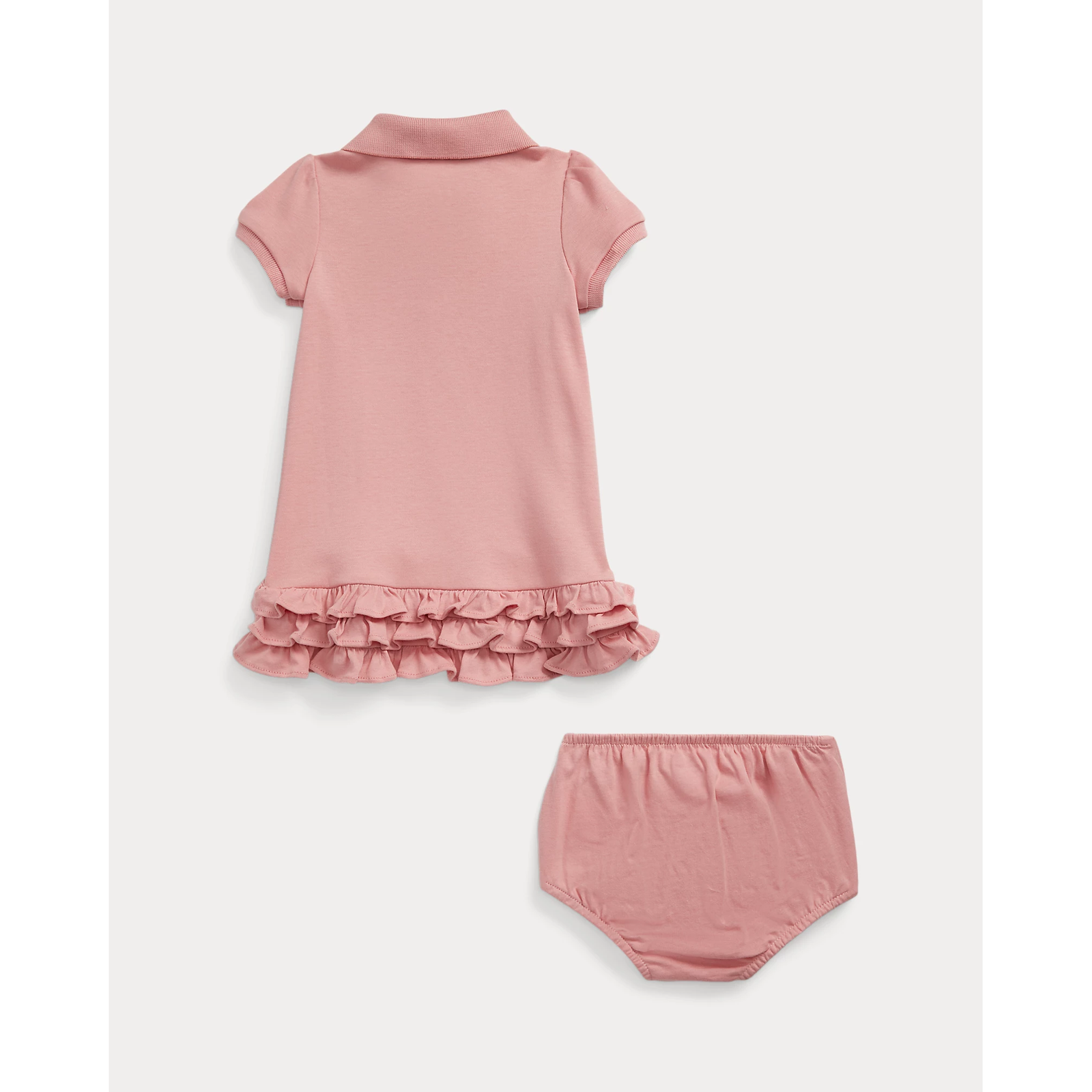 POLO RALPH LAUREN SOFT COTTON POLO DRESS & BLOOMER