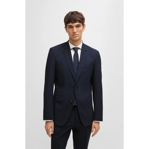 Load image into Gallery viewer, BOSS SLIM-FIT SUIT IN STRETCH VIRGIN WOOL
