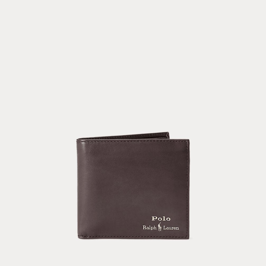 RALPH LAUREN Leather Billfold Wallet