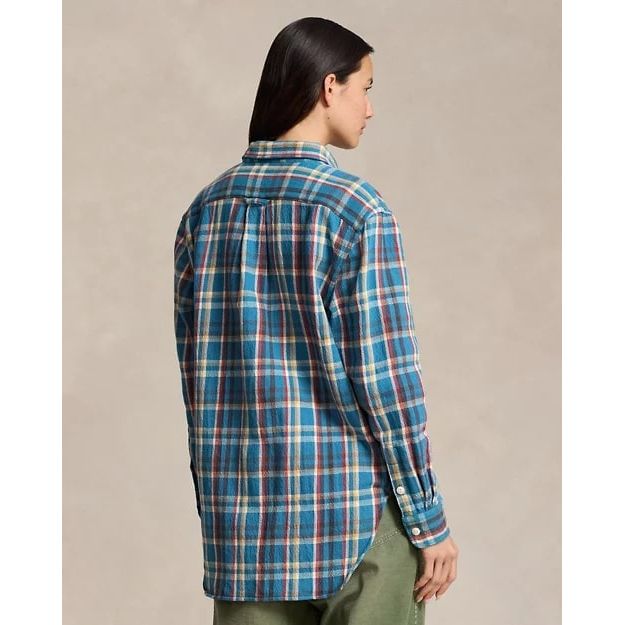 RALPH LAUREN Plaid Cotton Twill Workshirt