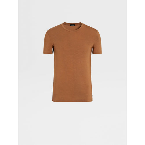 Load image into Gallery viewer, ZEGNA DARK FOLIAGE STRETCH COTTON T-SHIRT
