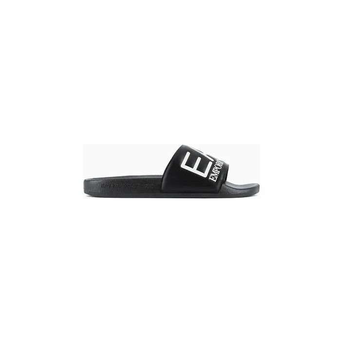 EA7 SLIDERS WITH OVERSIZED LOGO