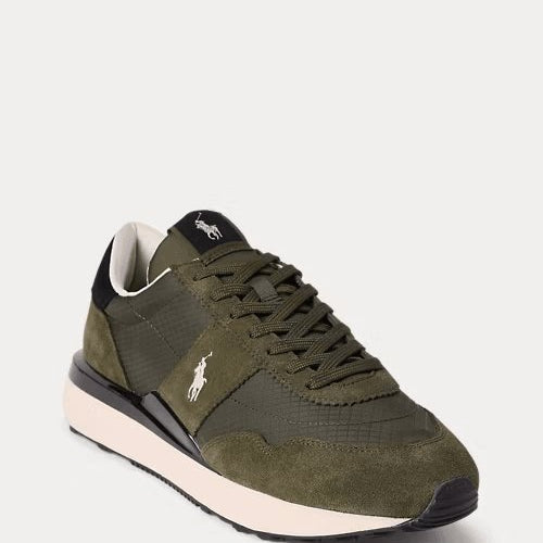 Load image into Gallery viewer, RALPH LAUREN Train 89 Suede and Oxford Trainer
