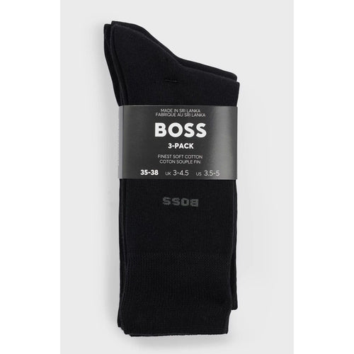 Load image into Gallery viewer, BOSS THREE-PACK OF REGULAR-LENGTH SOCKS IN STRETCH FABRIC
