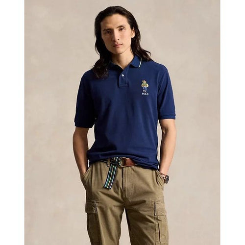 Load image into Gallery viewer, RALPH LAUREN Classic Fit Polo Bear Mesh Polo Shirt
