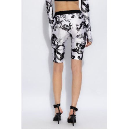 VERSACE JEANS COUTURE PRINTED SHORTS - Yooto