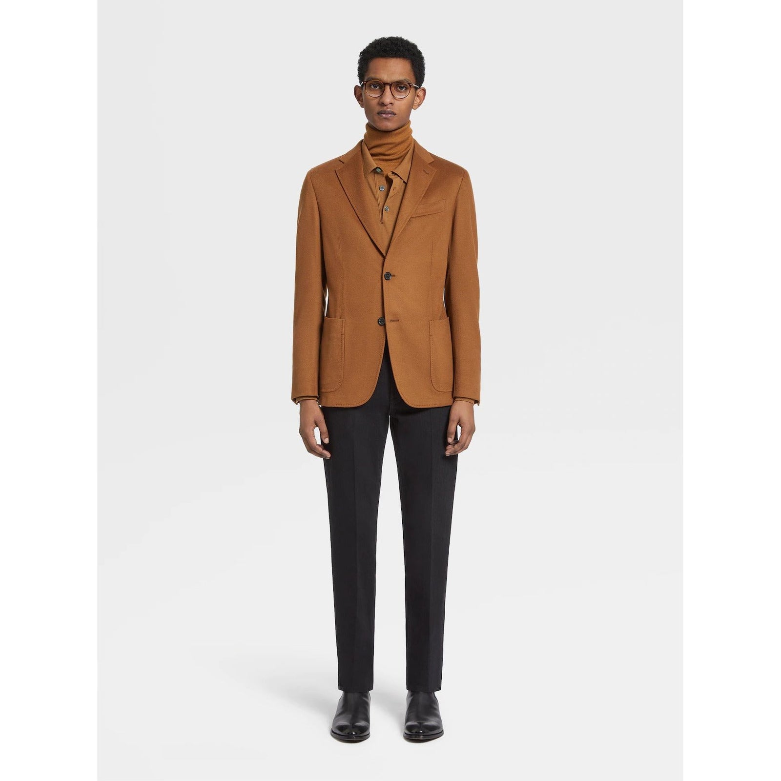 ZEGNA CASHSETA LIGHT TURTLENECK