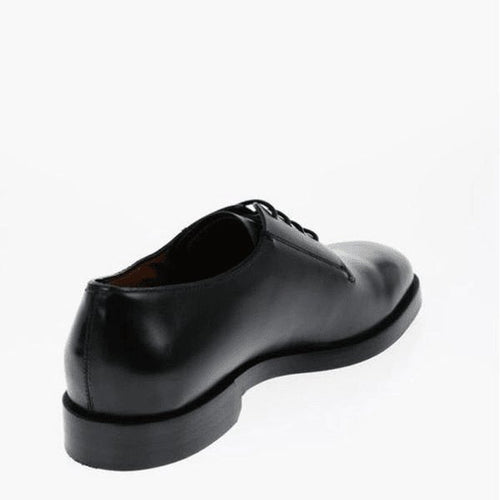 Load image into Gallery viewer, ZEGNA BLACK LEATHER TORINO DERBY SHOES
